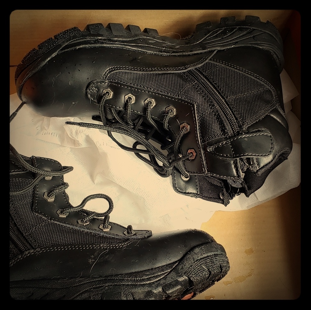 Milwaukee 6 inch Leather Tactical Boots